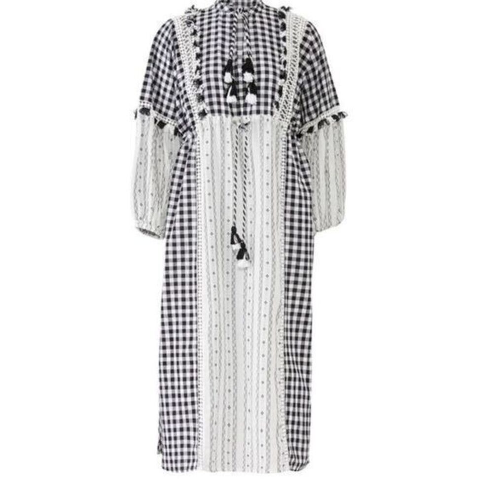 Dodo Bar OR Daria Combo Black and White Dress